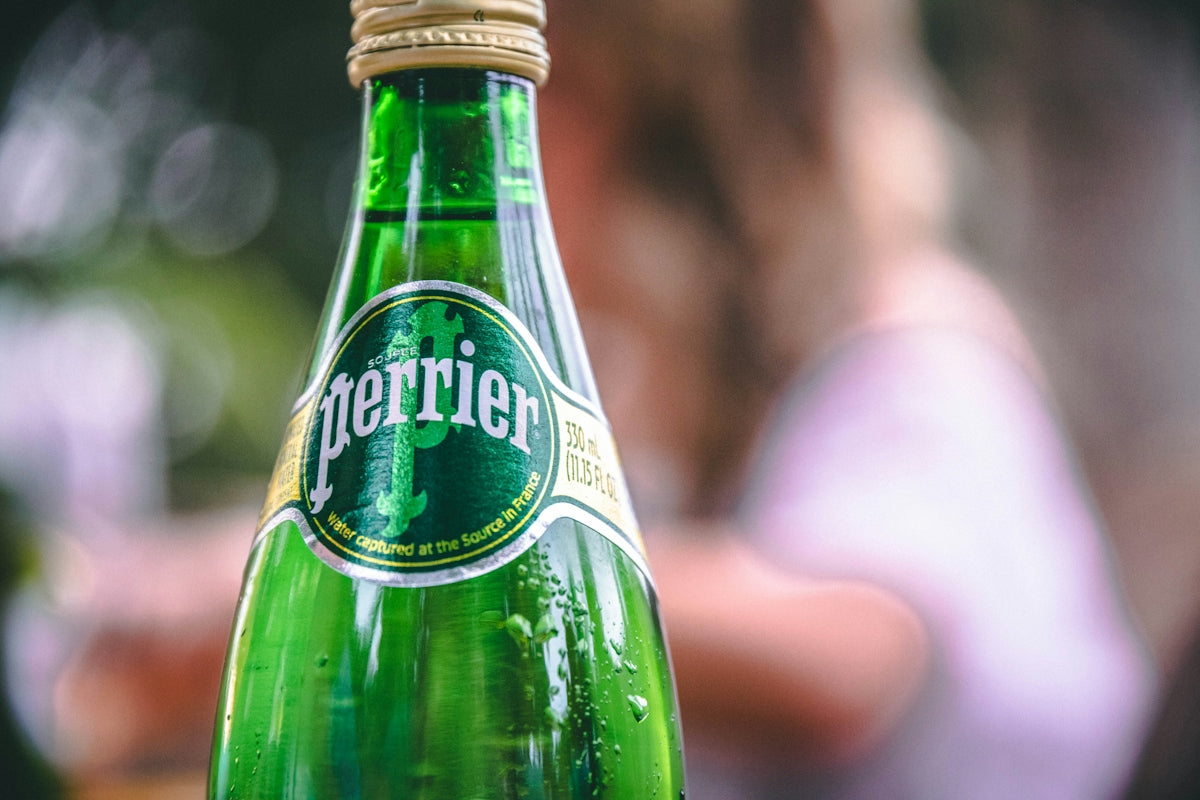Perrier bottle